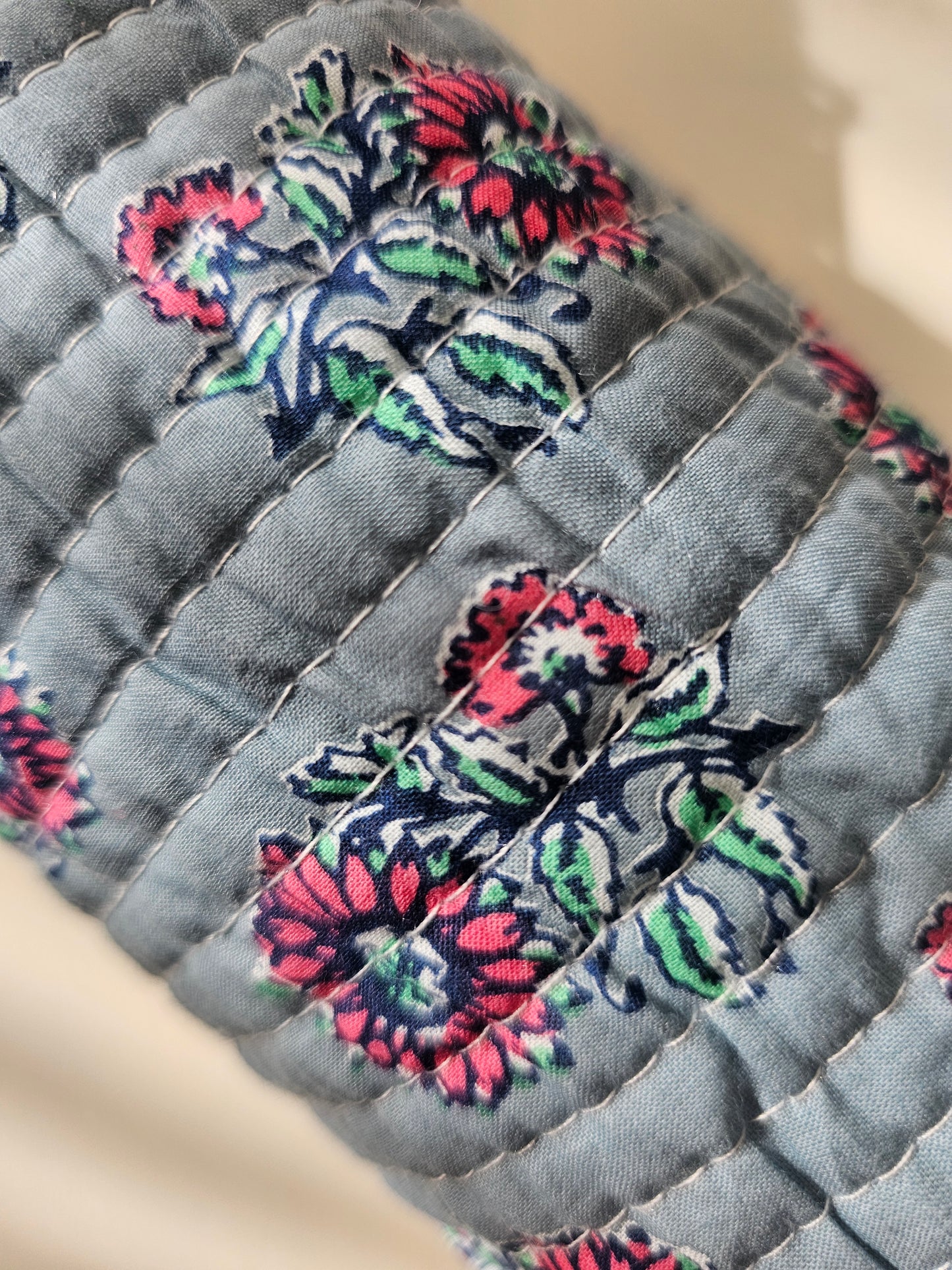 Neceser Jaipur - Flores gris