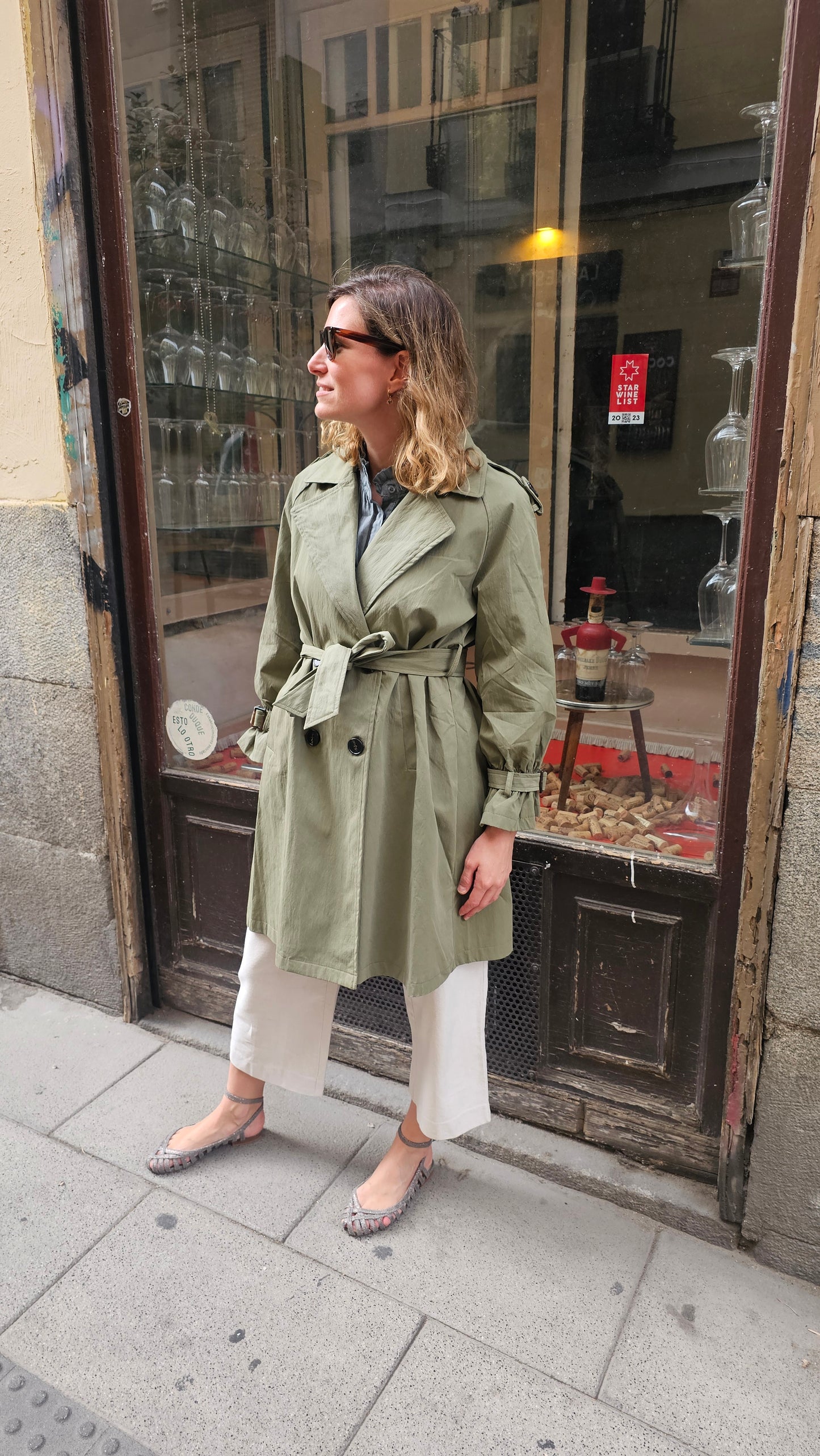 Paris trench coat