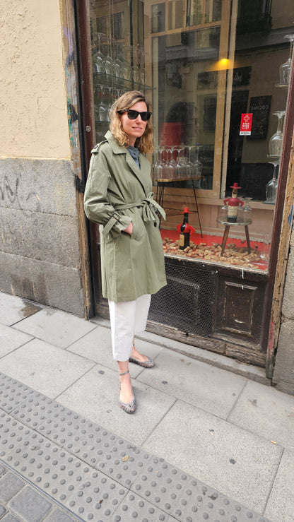 Paris trench coat